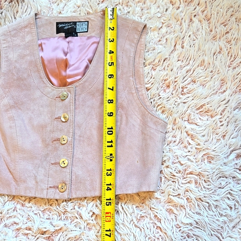 🩷VTG suede dusty pink Mean Girls set - Picture 9 of 13